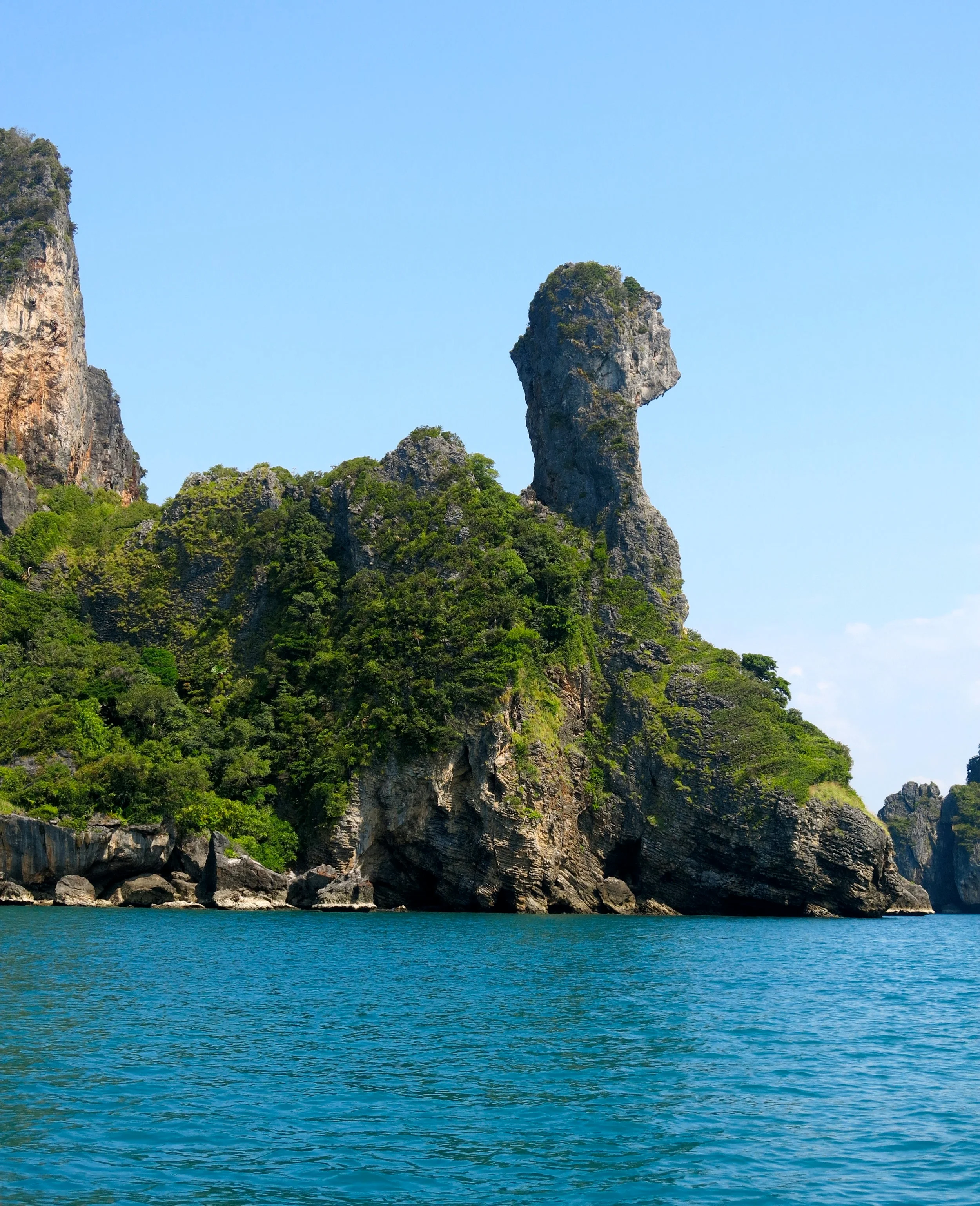 Chicken island is right next to Koh Poda island