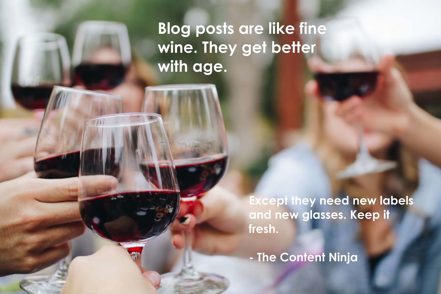 blog posts are like wine