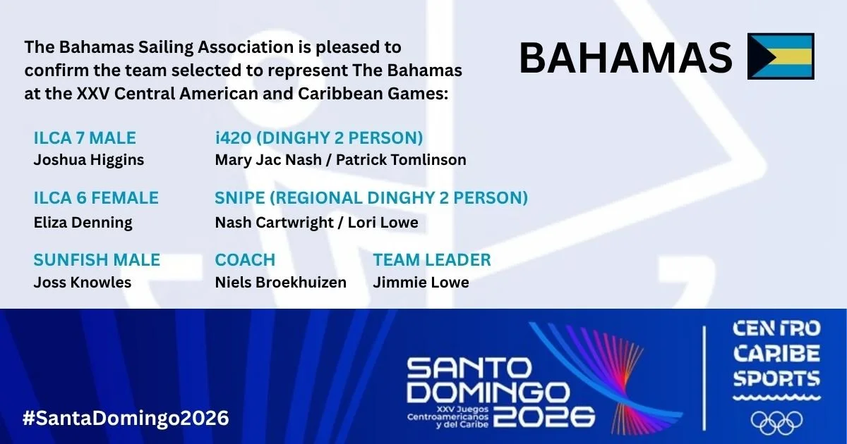 Bahamas Sailing Team at #SantaDomingo2026