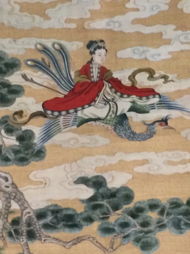 Female Immortal, Anonymous, Qing dynasty, detail.jpg