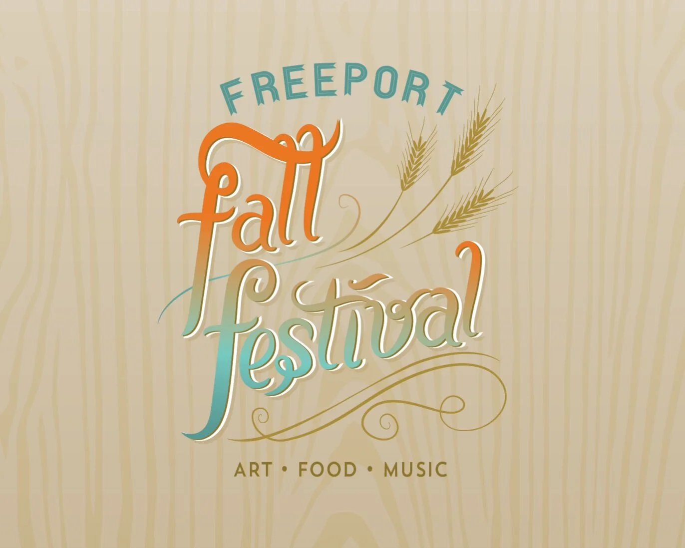 Visit Freeport Festival Branding + Collateral — Angela Smith Wagner