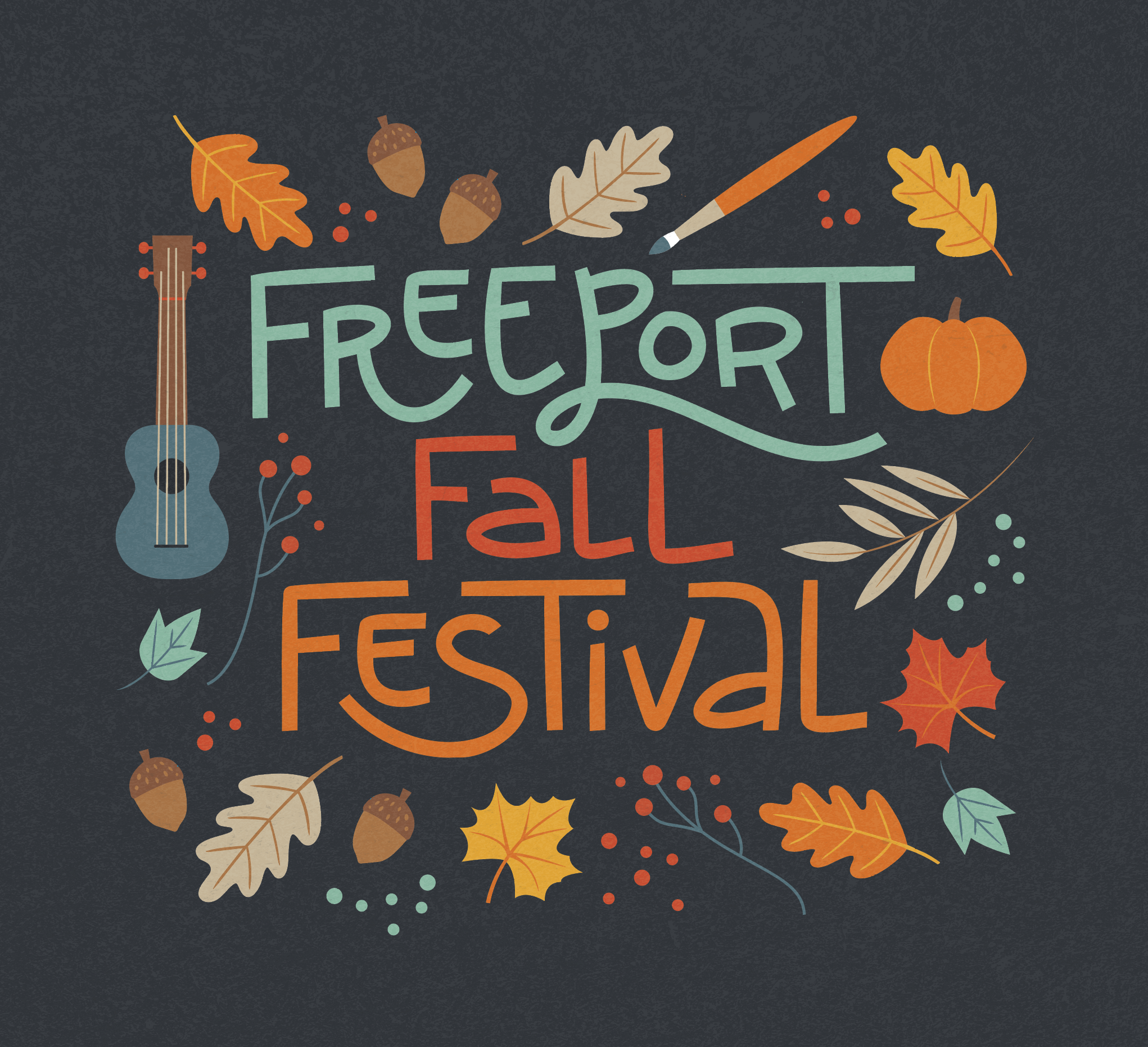 Visit Freeport - Fall Festival Branding + Collateral