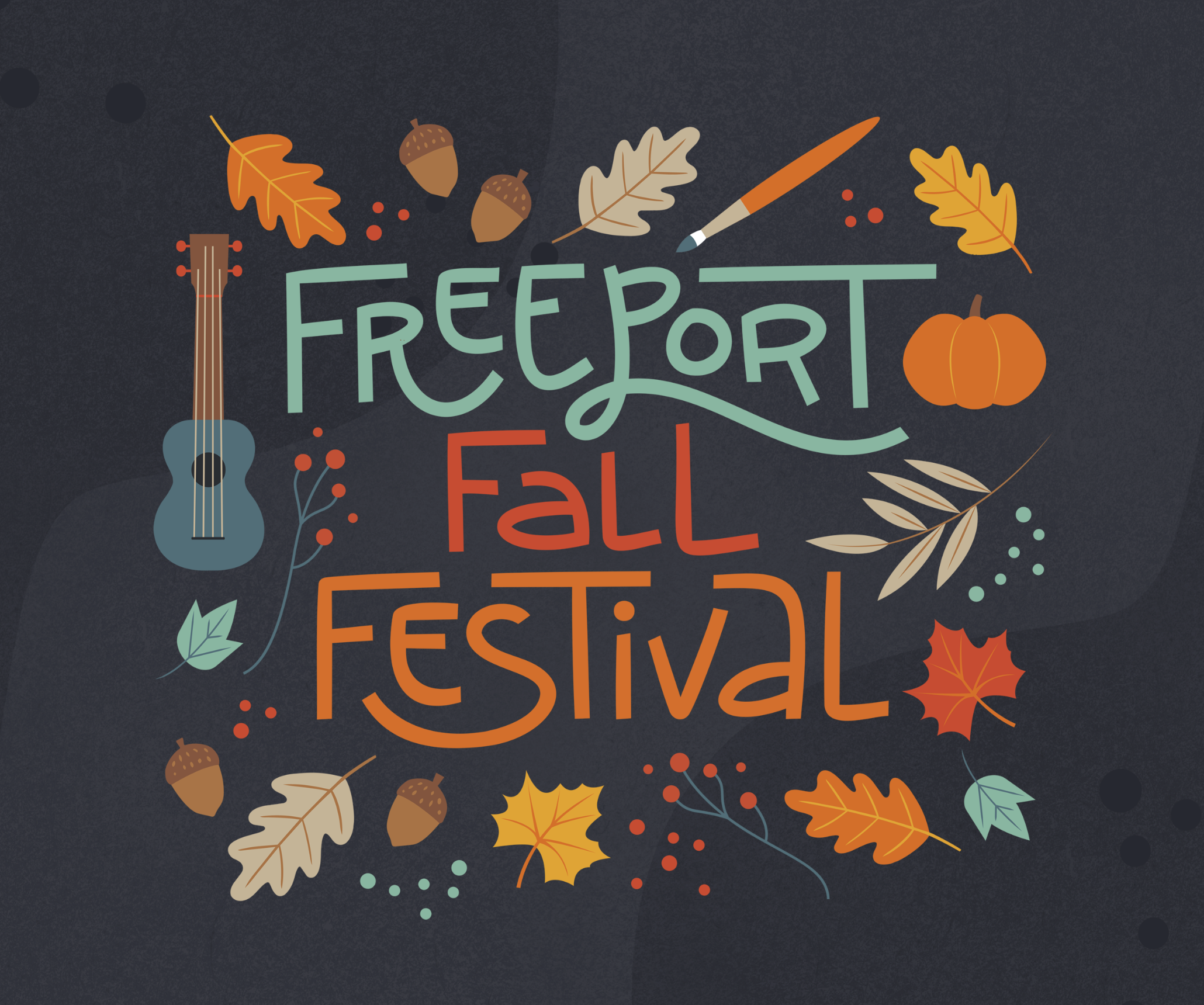 Visit Freeport - Fall Festival Branding + Collateral