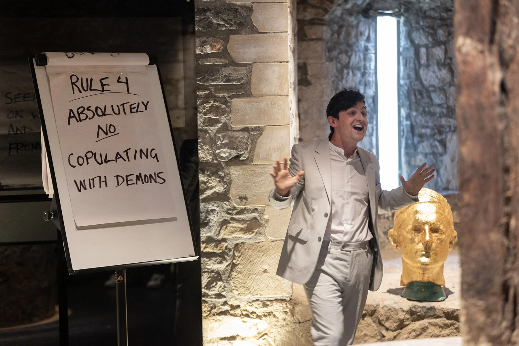 John Doran (De Ledrede) in The Words of Dred by Asylum Productions pic by John D Kelly.jpeg