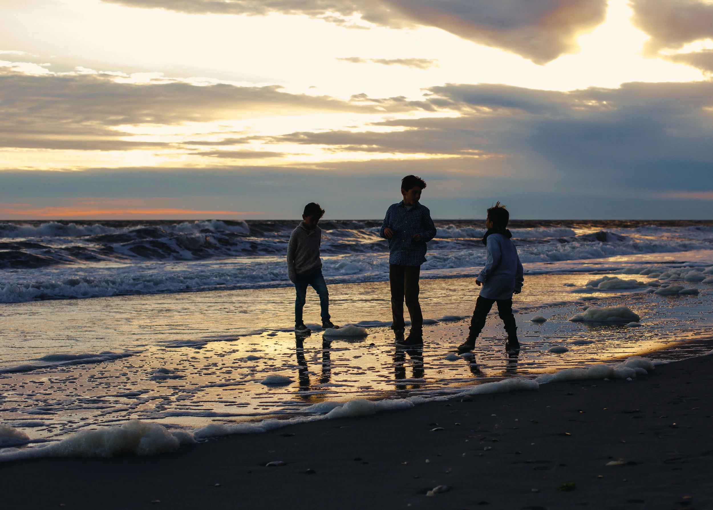 Beach session holiday photo session family photography long beach ny