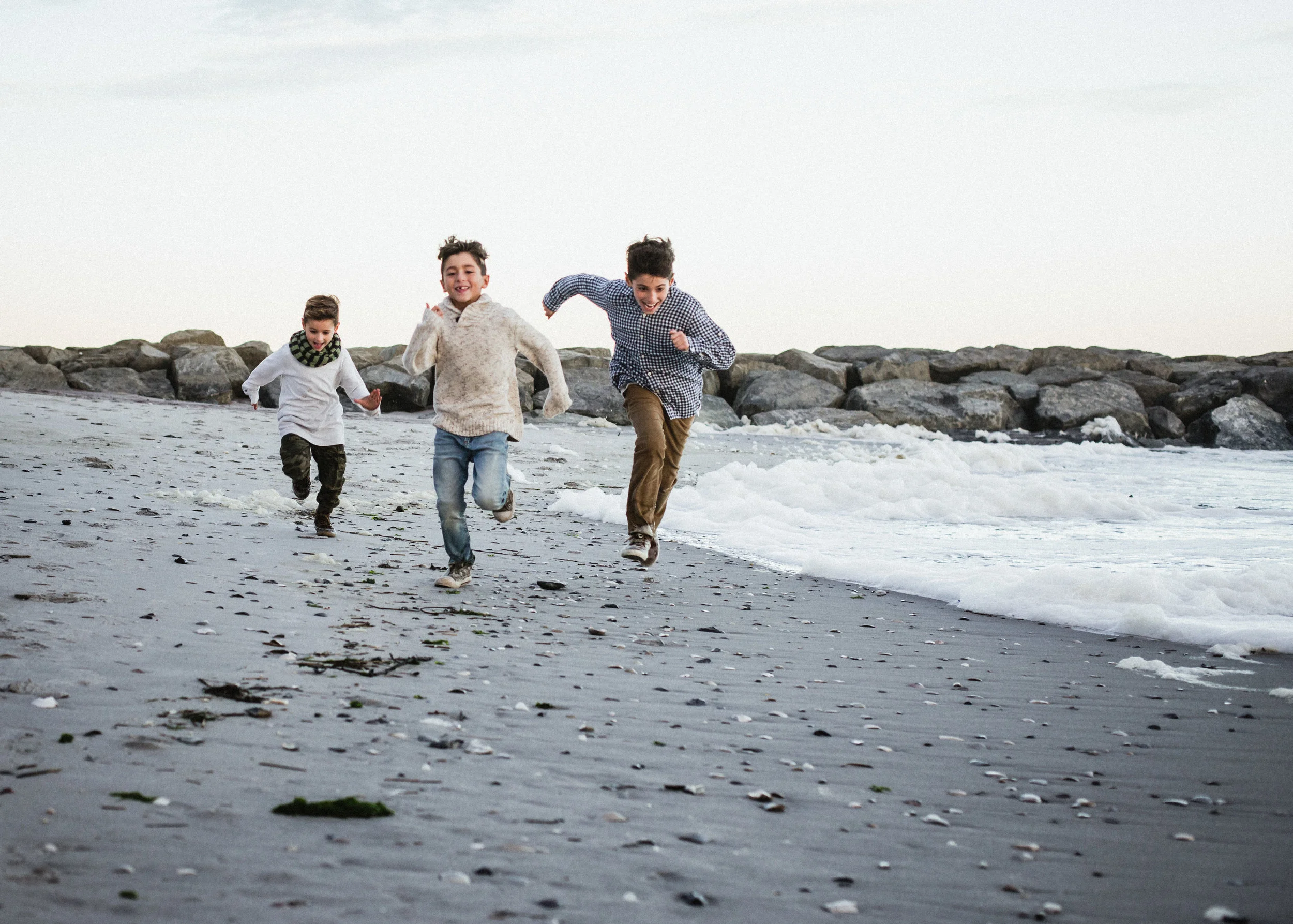Beach session holiday photo session family photography long beach ny