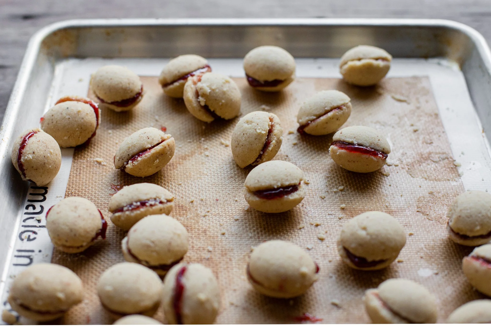 Buttery Raspberry Sandwich Cookies - Recipes from a Seattle Children's Photographer