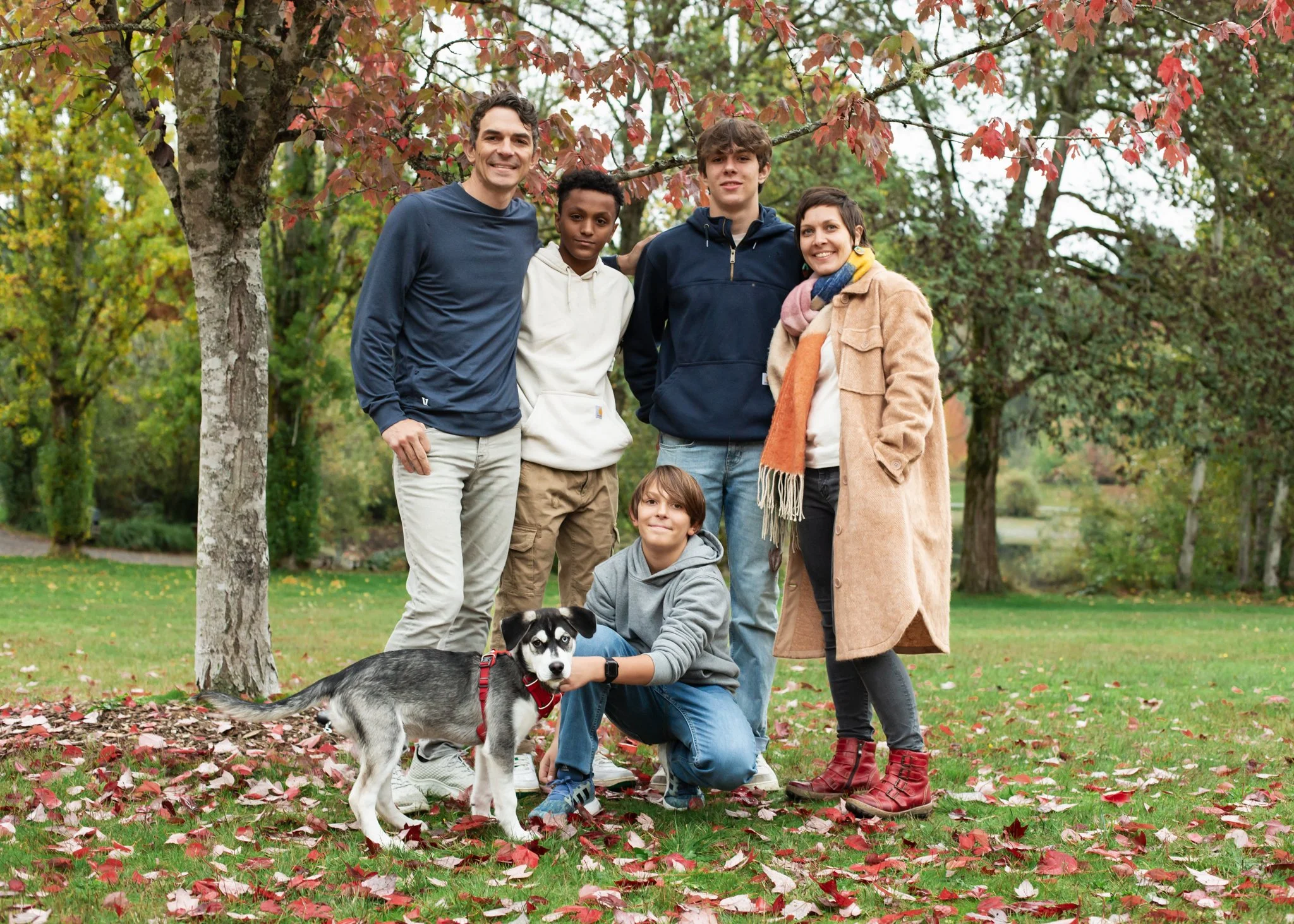 Outdoor Fall Family Sessions