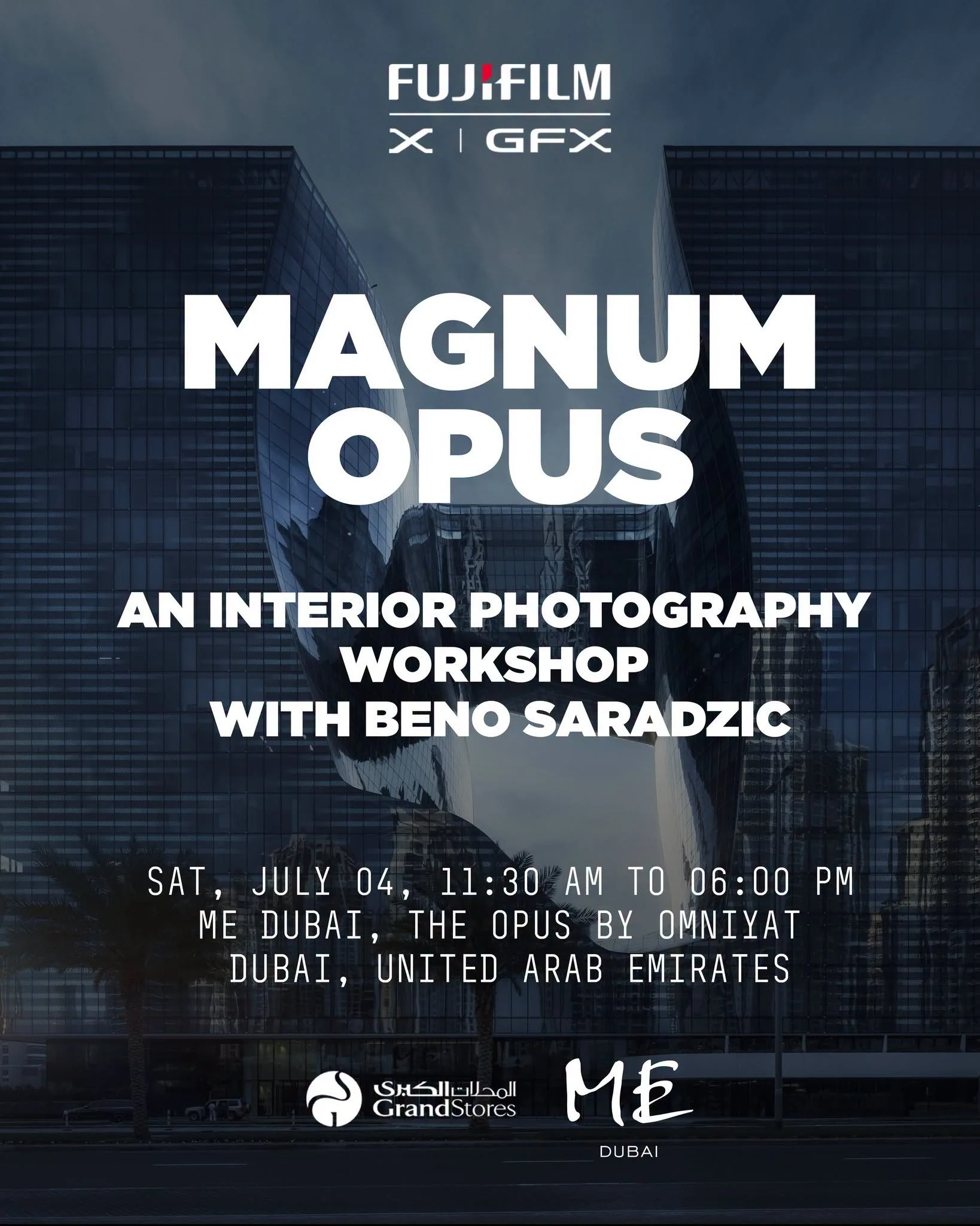 MAGNUM OPUS - AN INTERIOR PHOTOGRAPHY WORKSHOP WITH BENO SARADZIC