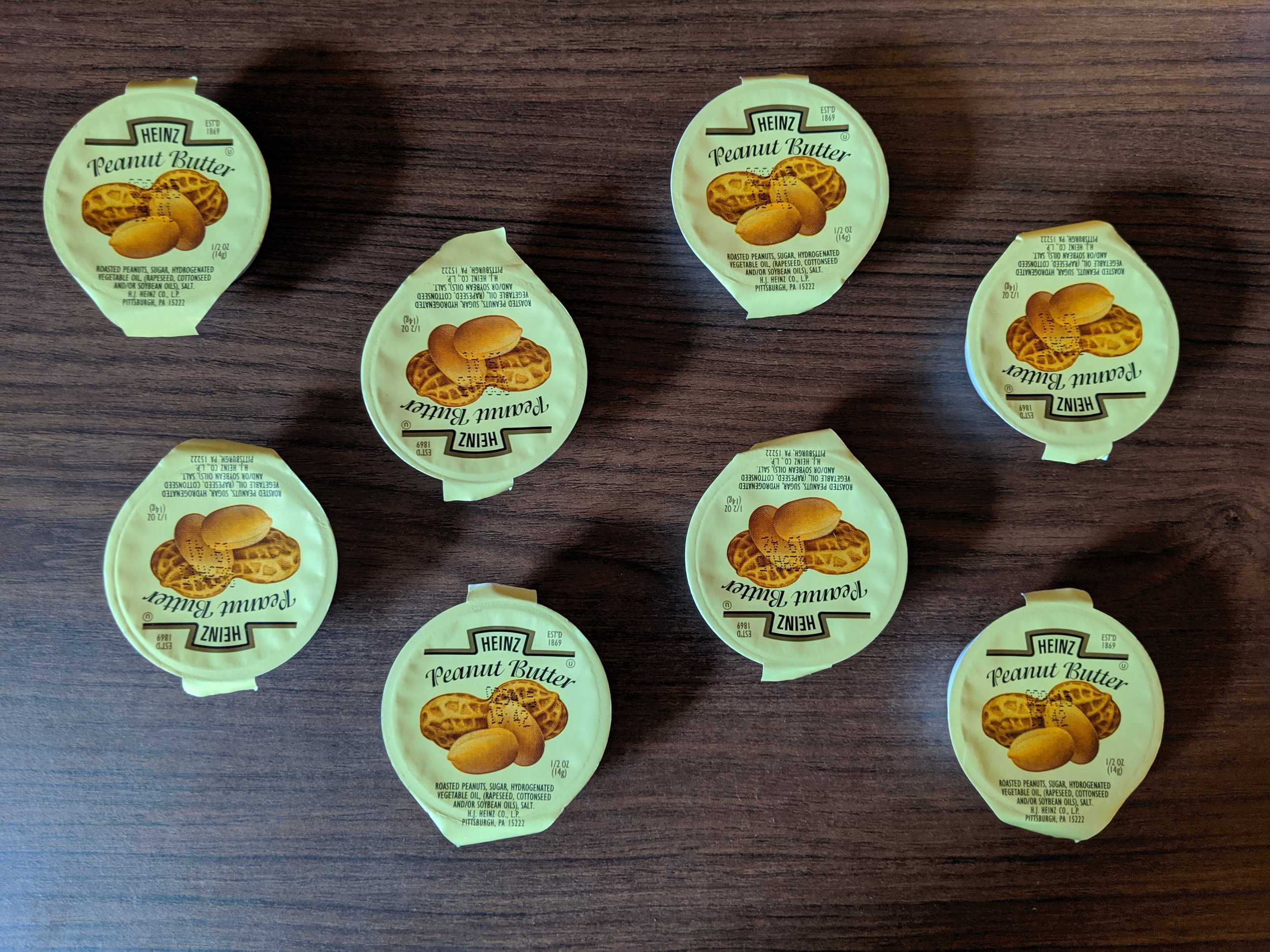 Peanut Butter Score - 8 Everything else Score - 37