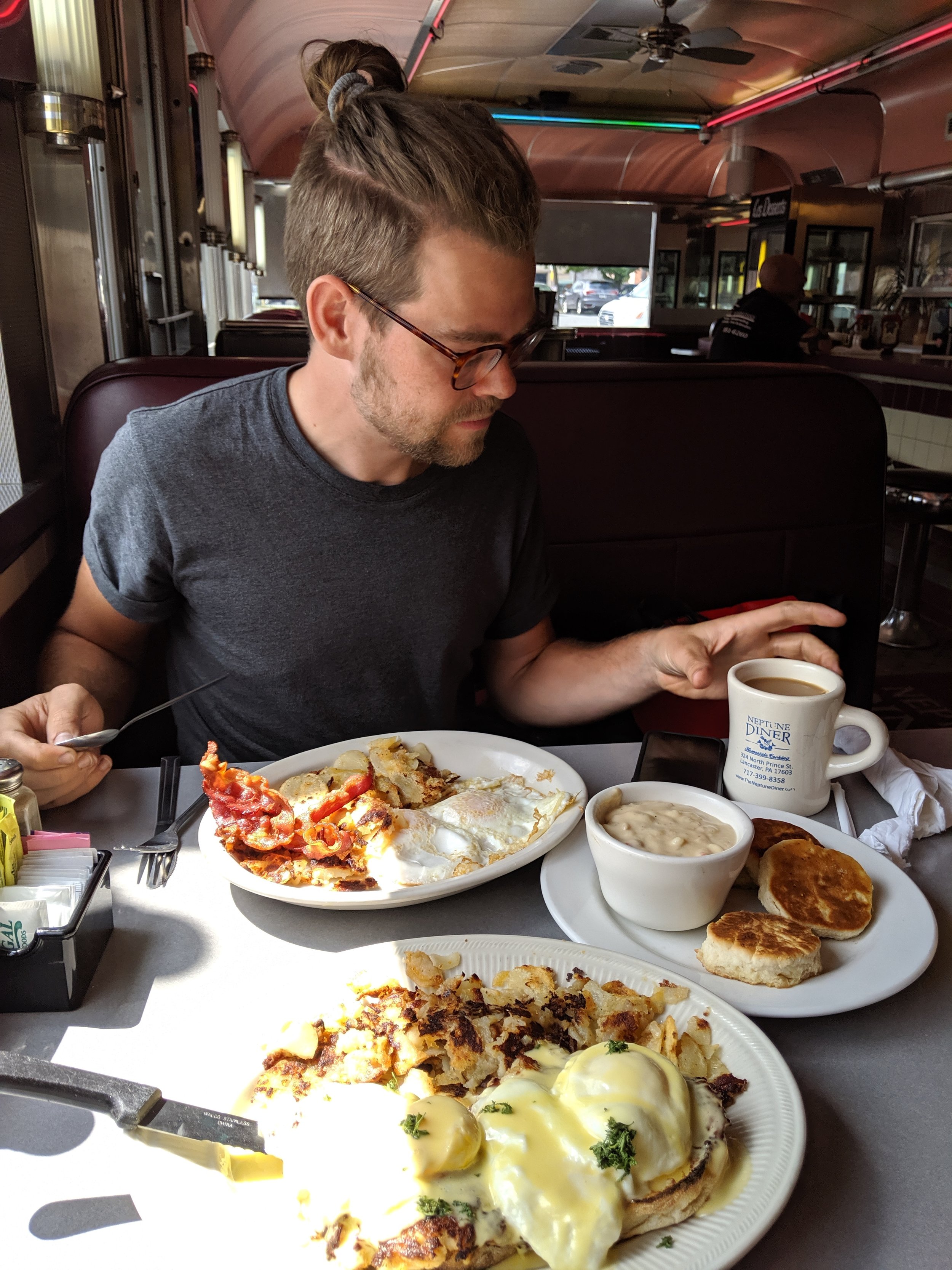 Probably nearly enough food