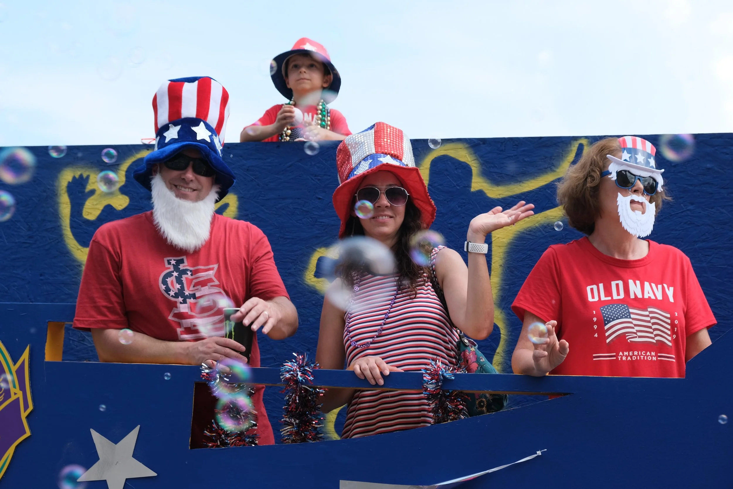 Those aren’t real patriots! Their beards come right off!