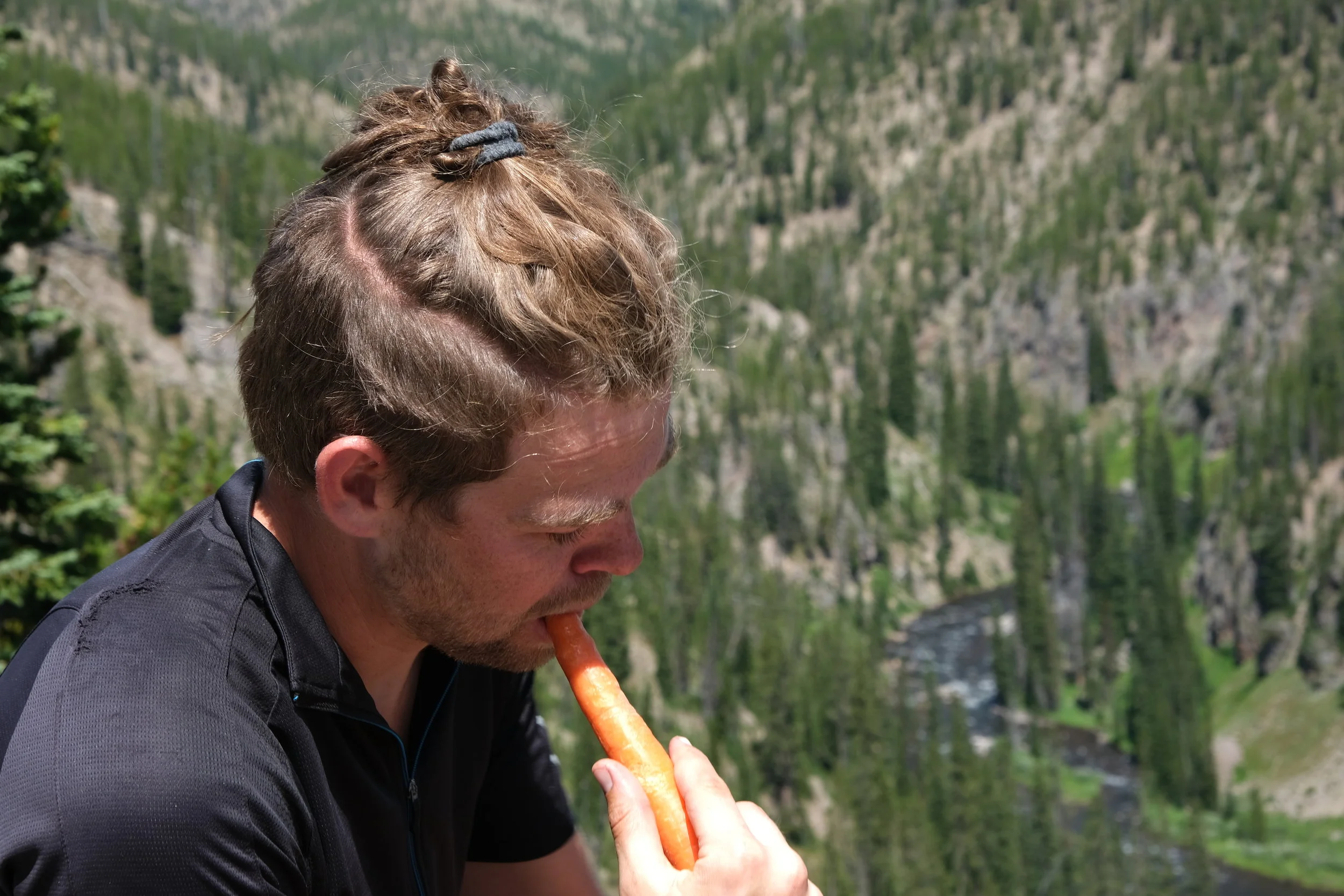 There is nothing more special than a moment shared between a man and his carrot.
