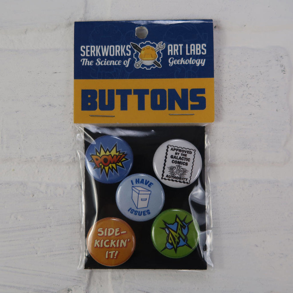 Bloomin' Wonder Ciip On Button Covers