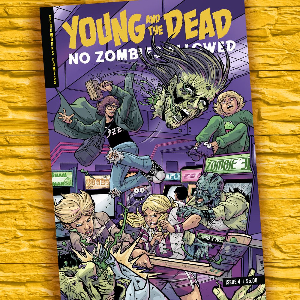 Fanboys vs. Zombies, Comic Book Series