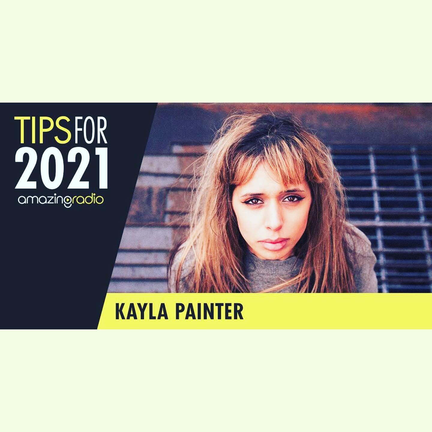 Big love to @amazingradio @amazingradiouk for selecting me as a top tip artist for 2021! Thank you for all of the support you&rsquo;ve given me this year 🌖🔥💛