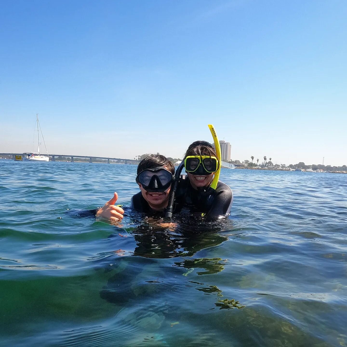 Snorkeling is a great birthday/date idea! We're seeing lots of life in the bay!
.
.
.
#snorkel #sandiego #california #marinebiology #adventure #datenight #couples #fun #birthday #travel #nature #water