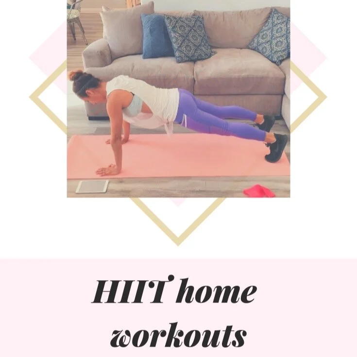A weeks worth of 15 min HIIT workouts- Calendar included