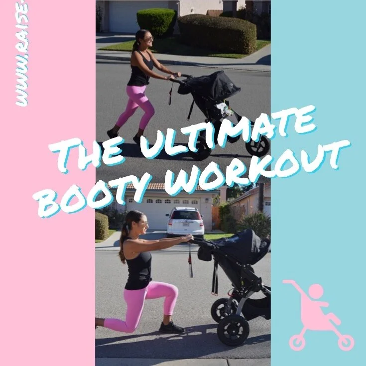 The ultimate leg &amp; booty workout! - with your stroller