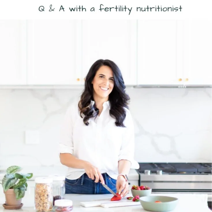 What to eat when you are trying to get pregnant | Q &amp; A with a fertility nutritionist 
