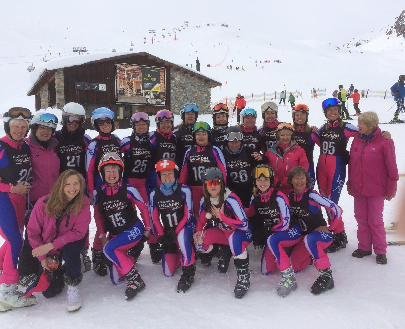 LSC racers in St Moritz