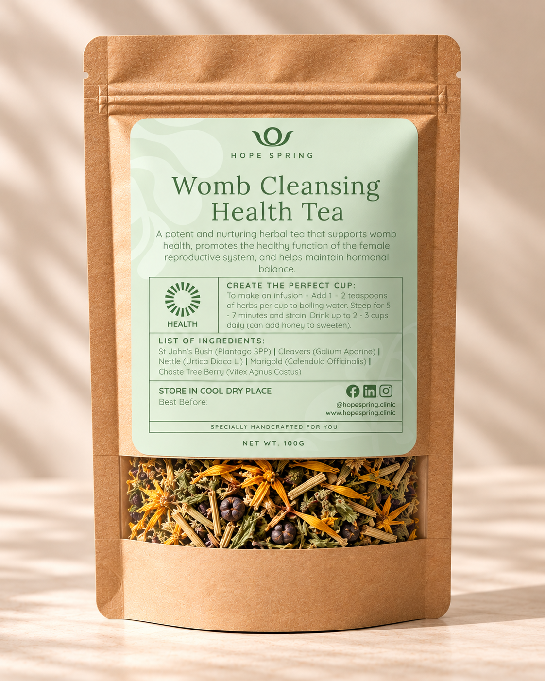 Womb Cleansing Herbal Tea