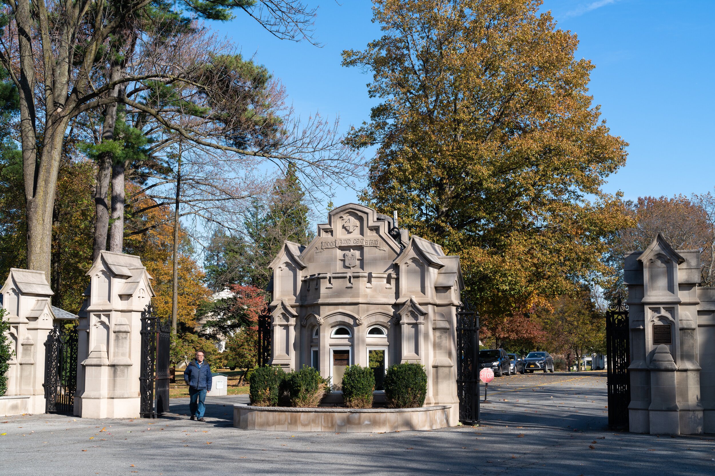   Woodlawn Cemetery in the Bronx is a National Historic Landmark and one of the largest cemeteries in the city.  