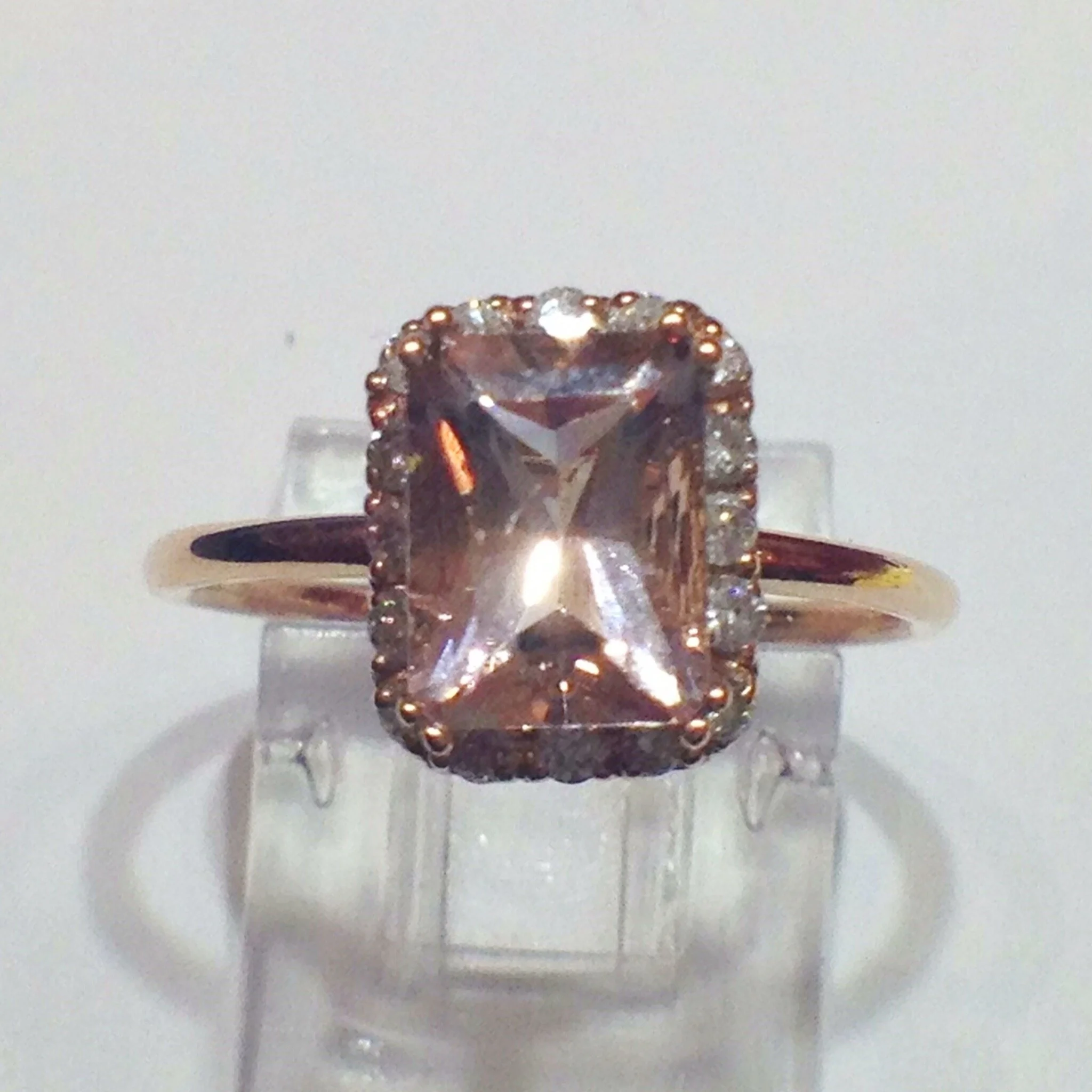 Morganite Ring