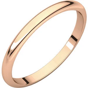Thin Rose Gold Band