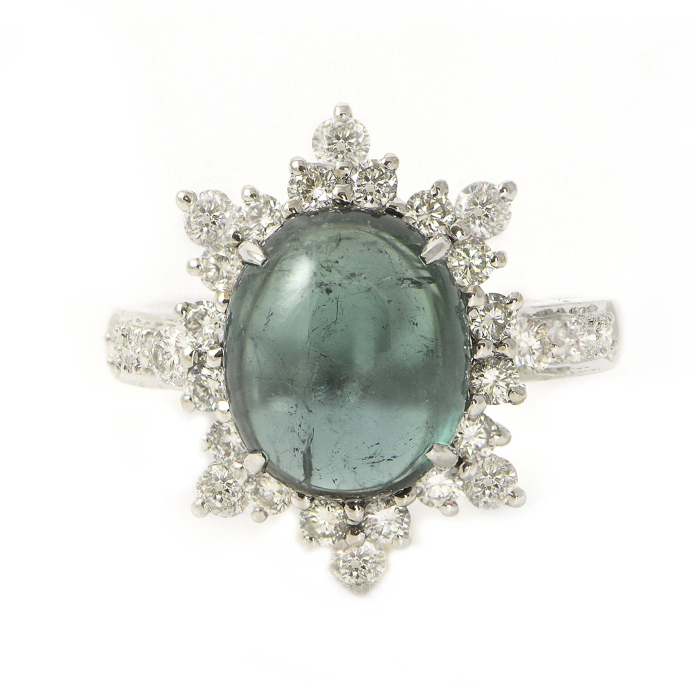 Snowflake Tourmaline Ring