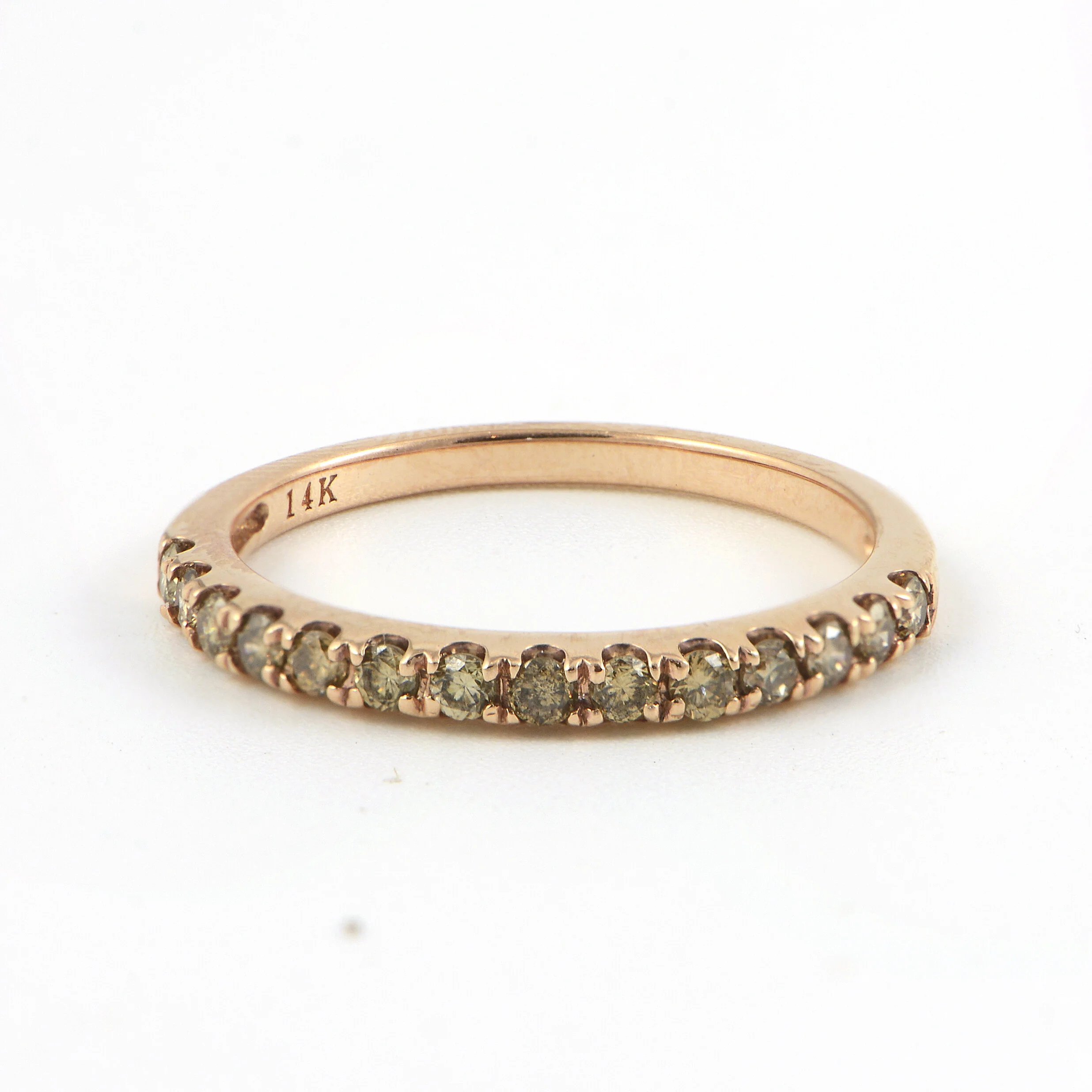 Natural Colored  Diamond Band