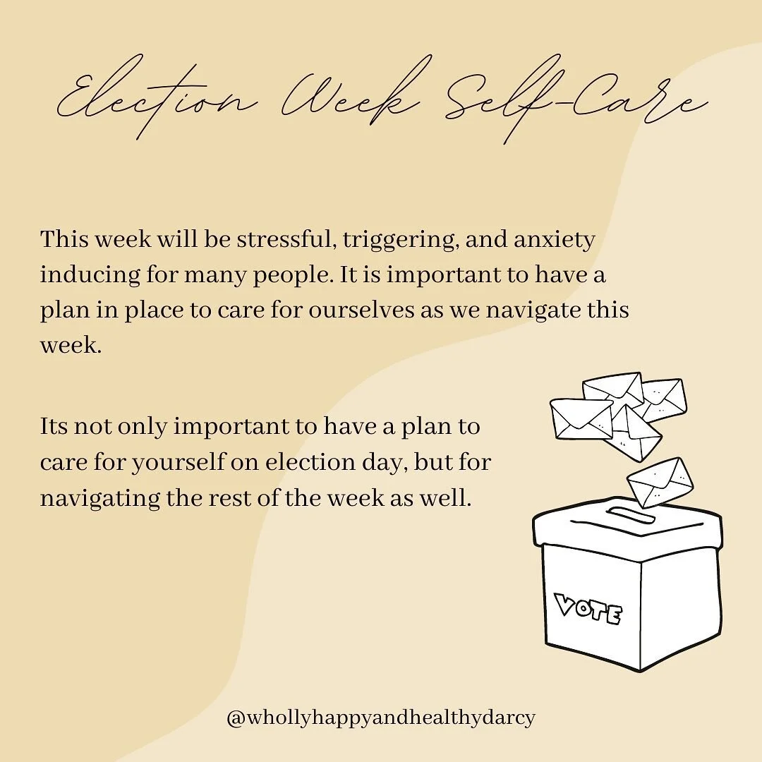 For many, the anxiety and fear surrounding Election Day has been building for weeks, if not longer. This week especially, it is expected that many of us will experience increased levels of fear, anxiety, and stress. This election will likely continue