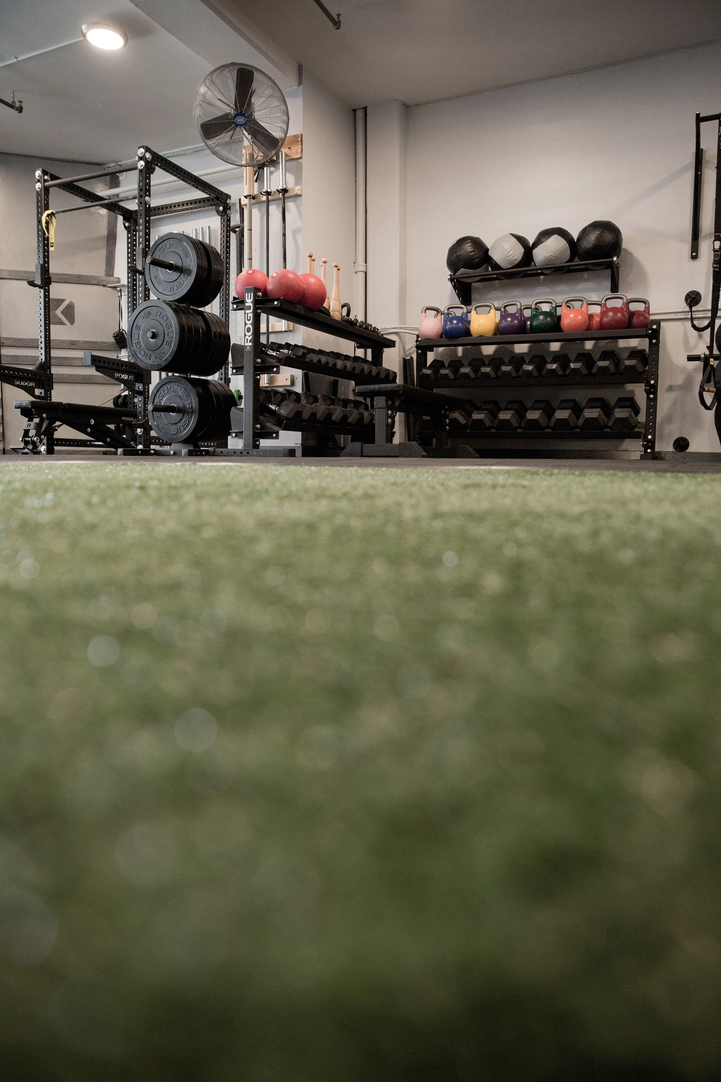 Open training space at Kauno