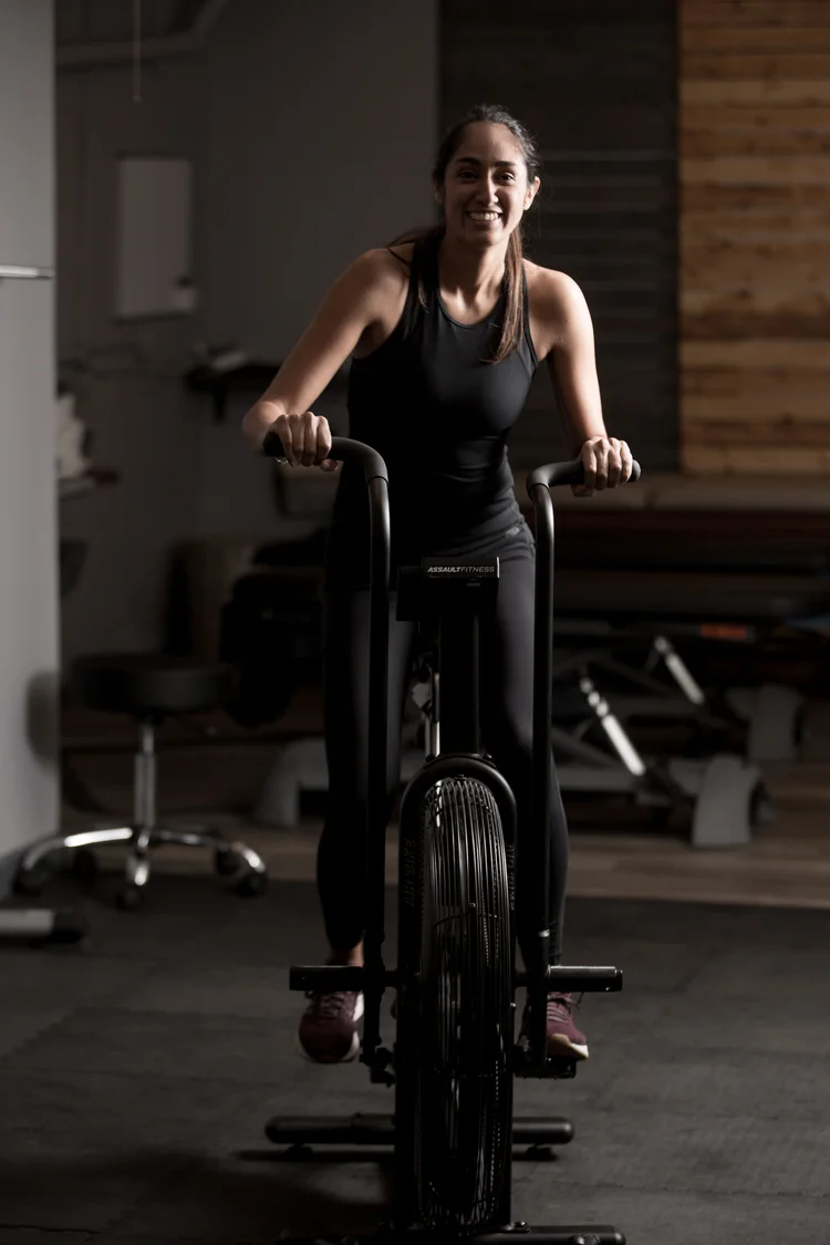 Foot on a bike pedal