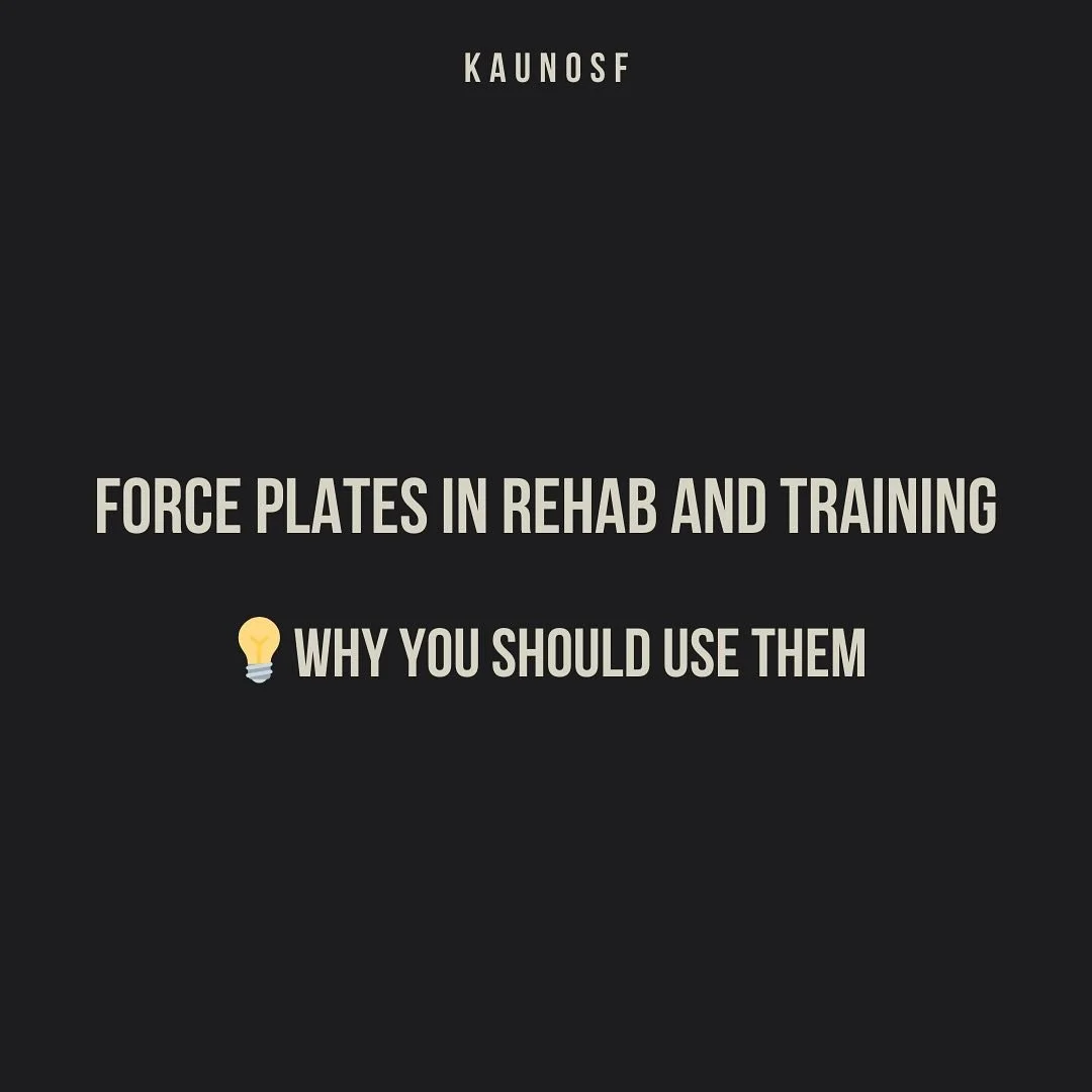 Still guessing your way through rehab or performance?

It&rsquo;s time to start measuring what actually matters.

Force plates give you real data on strength, symmetry, and power output&mdash;so you can train smarter, not harder. 

Whether you&rsquo;