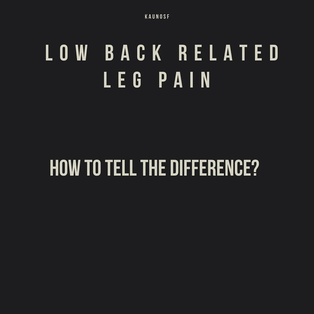 💡Low back pain that radiates into the leg is one of the top reasons people turn to physical therapy. Curious about why it happens and how PT can help? Check out our latest blog post&mdash;link in bio!

#sfphysicaltherapy #lowbackpain #sciatica #perf