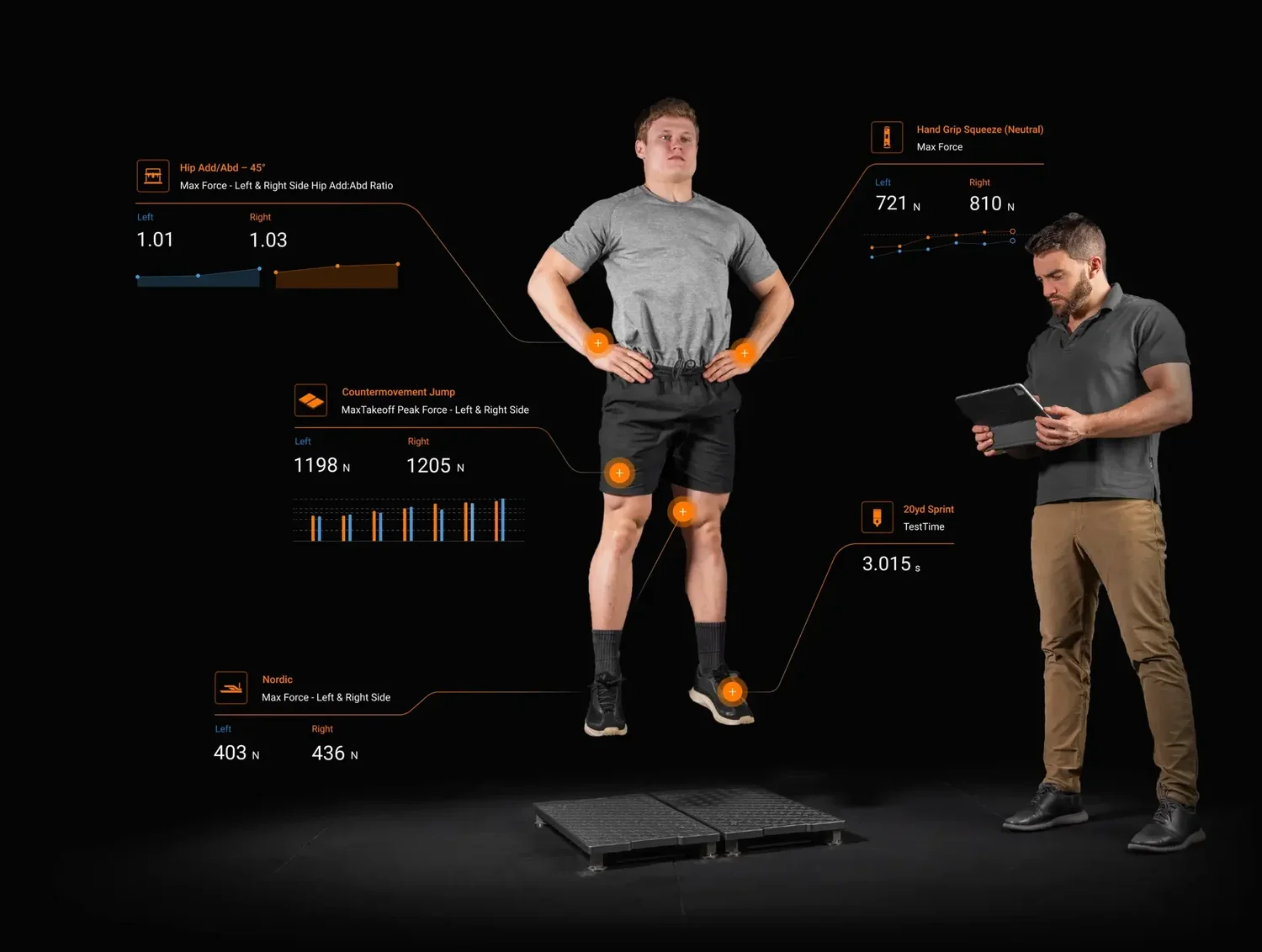 Jump testing on VALD ForceDecks force plates
