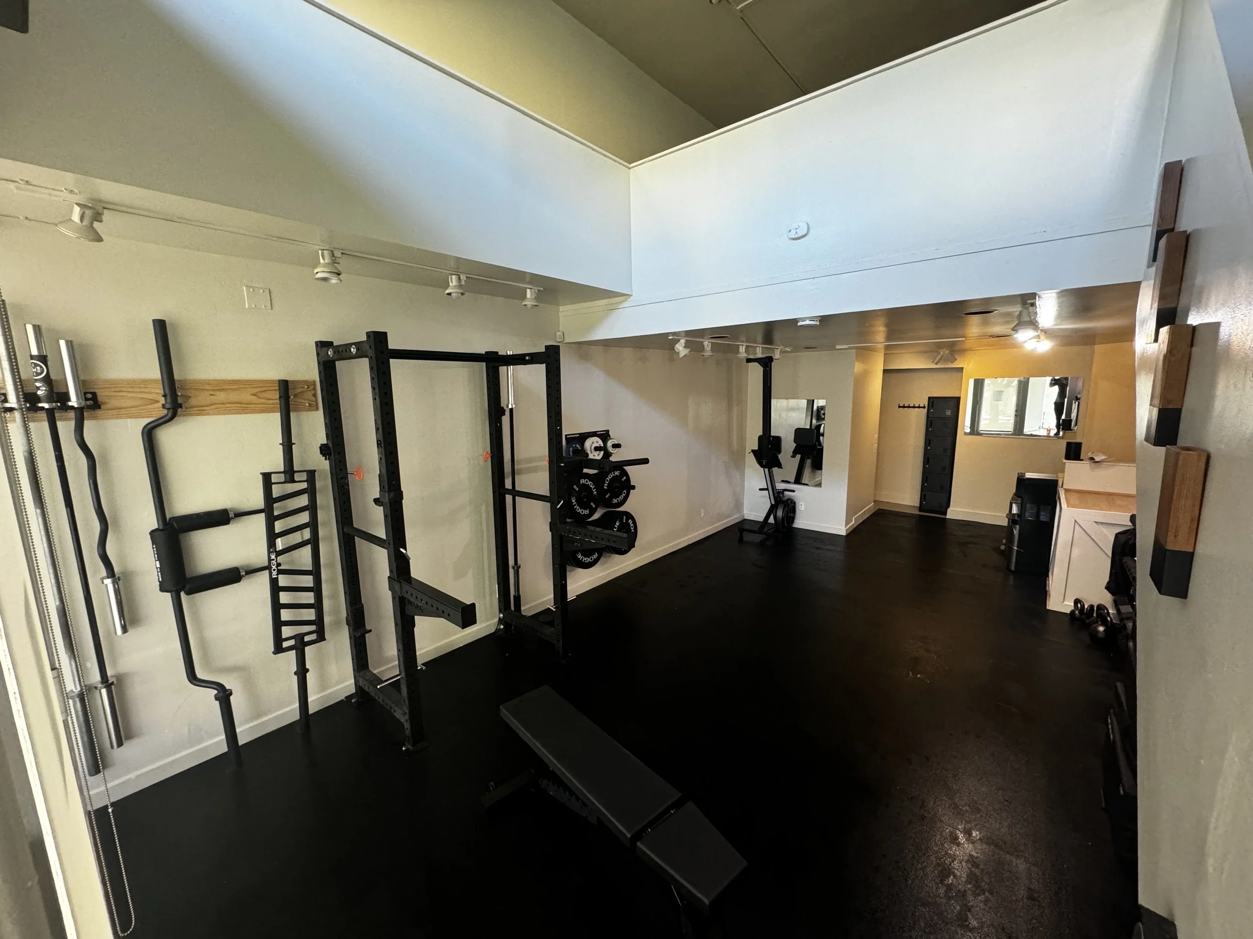 Inside the North Beach studio