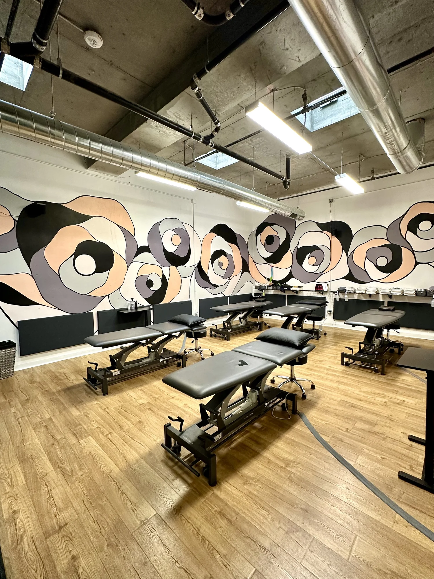 Training equipment at Inner Richmond