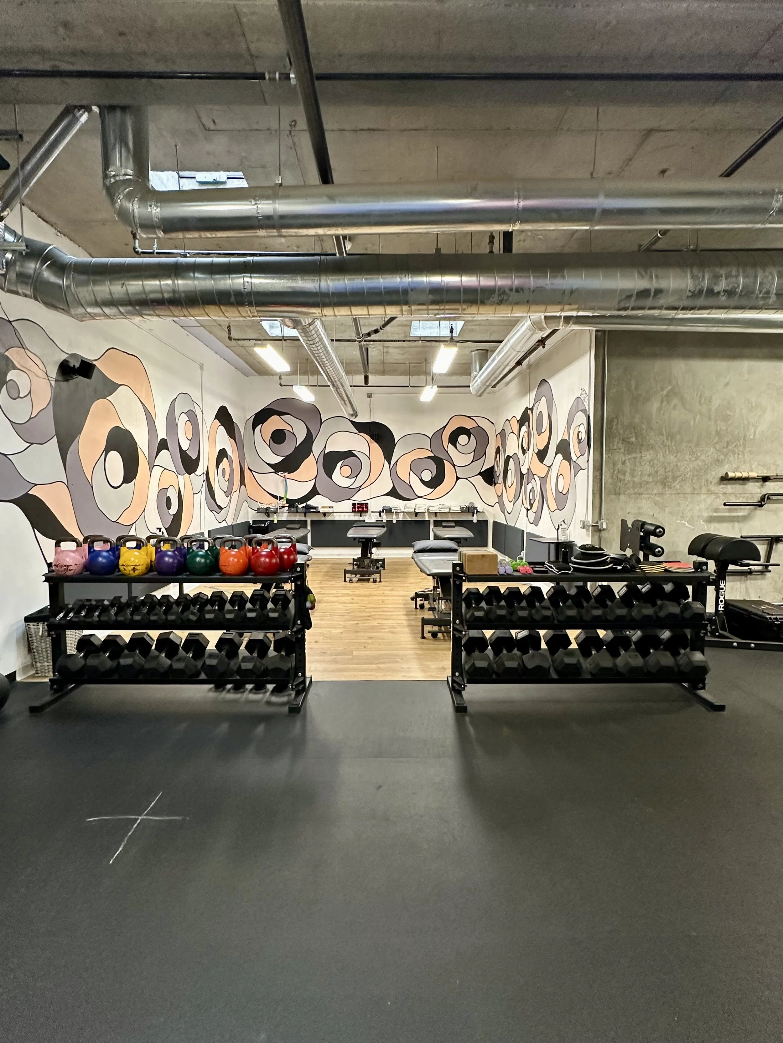 The training floor at Inner Richmond