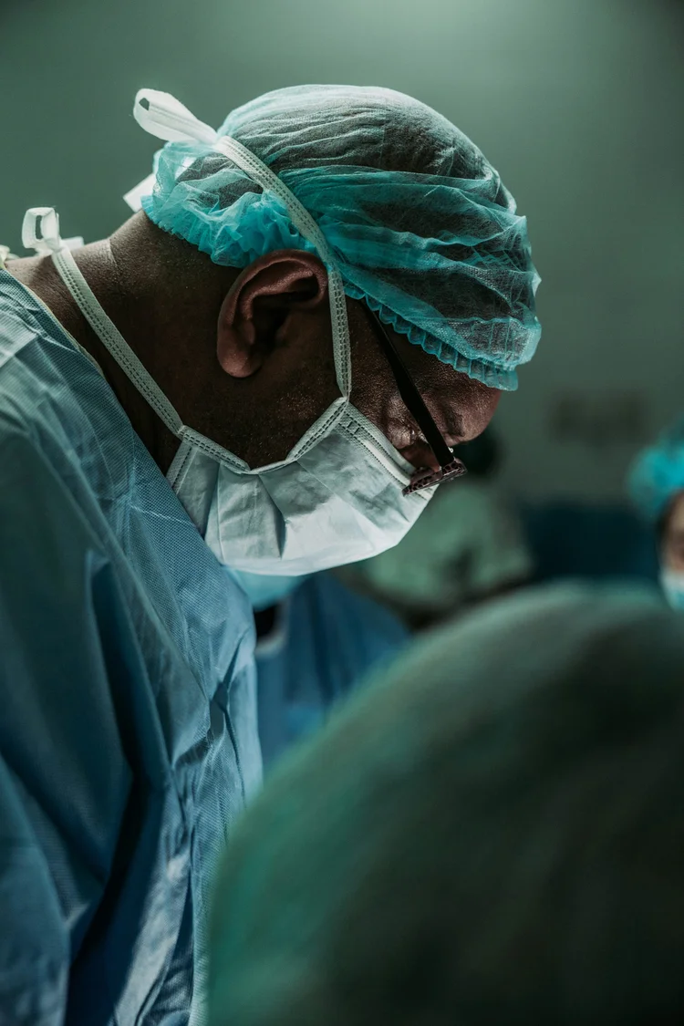 Surgeons in the operating room