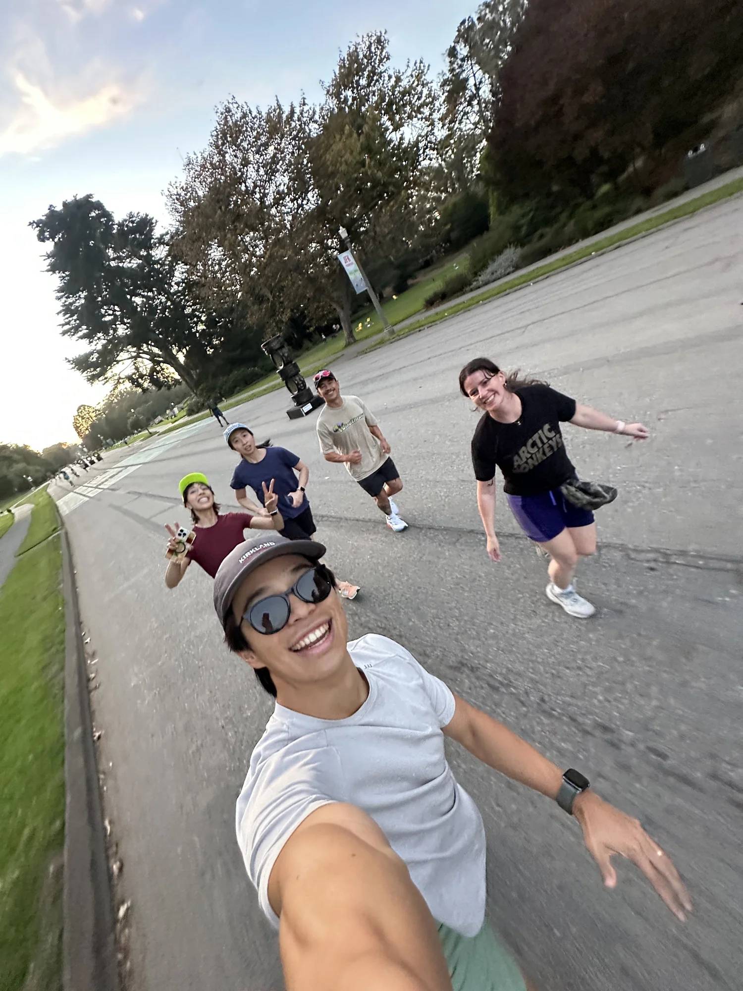 Post-Op Run Club — a recent Tuesday run
