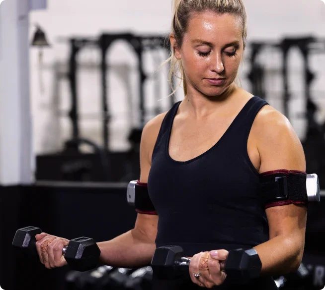 Training with SmartTools BFR cuffs