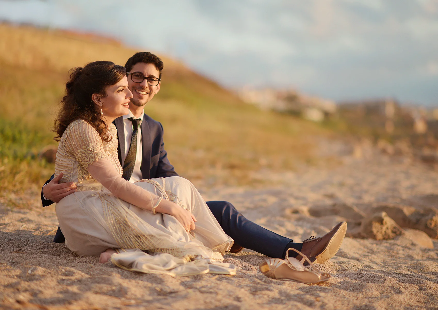 Mariage et séance photo à la plage