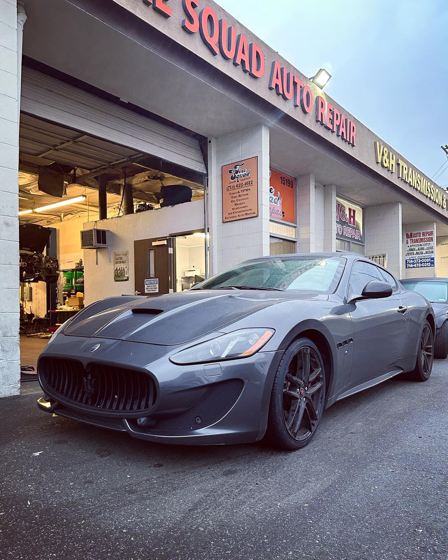 Maserati GranTurismo in for a new set of tires to start the year with! #NewYearNewTires
.
.
.
#tiresquad #tiresquadwestminster #maserati #granturismo #granturismosport #toyo #toyotires