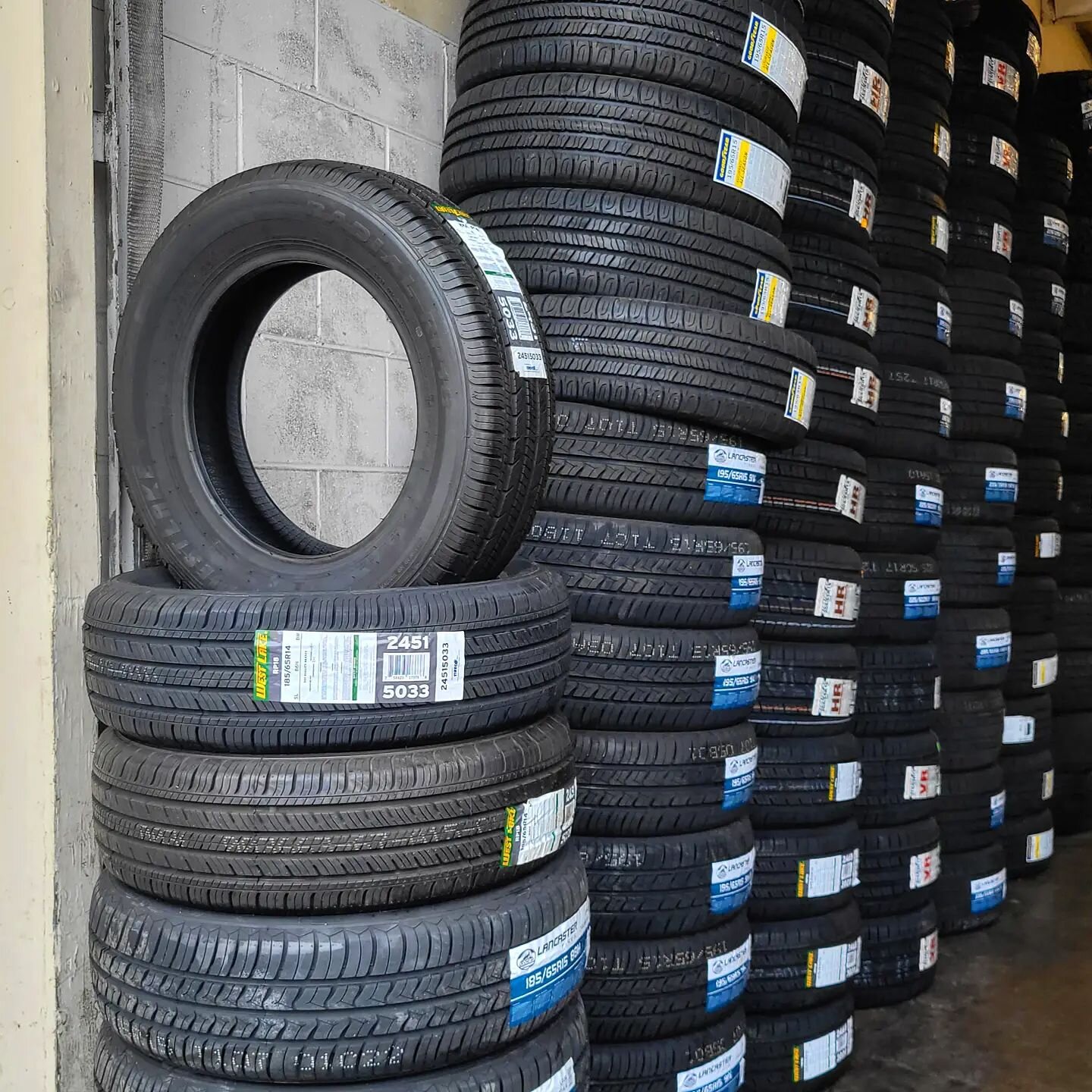 The rain's coming - is your car ready? Lots of new tires here to make sure you get around safely. If we don't have your preferred tire in store, give us a call or send a DM for a quote on other tire options! #tiresquad #tiresquadwestminster