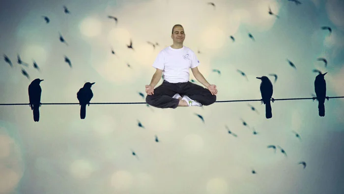 Yogi on a Wire