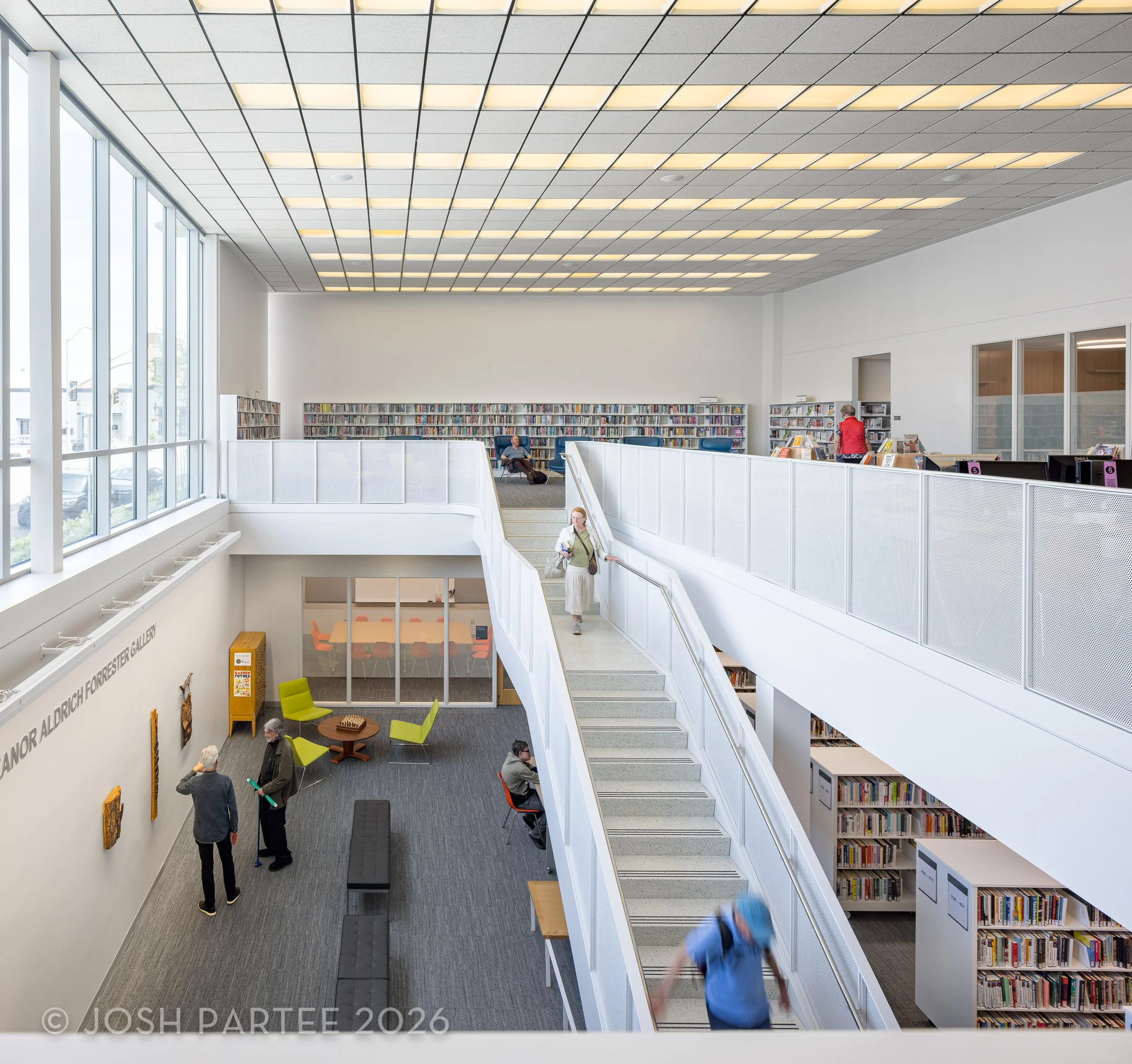  Astoria Library / Hennebery Eddy Architects 