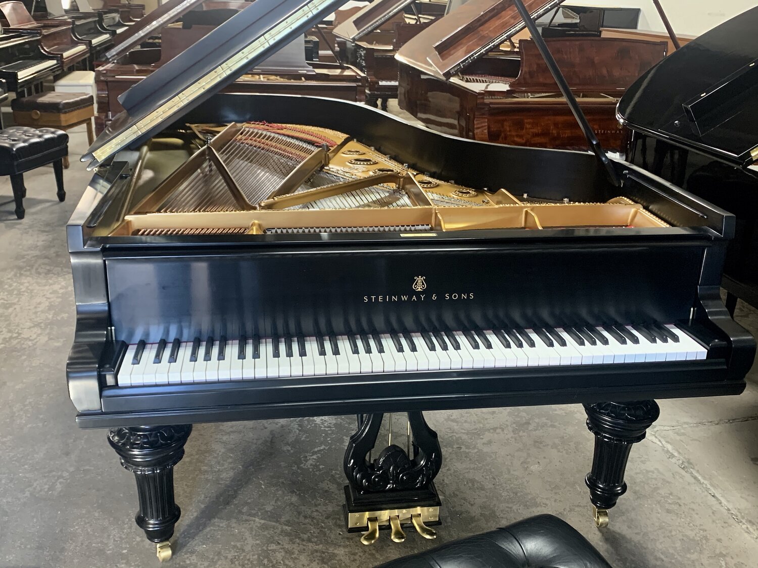 Barry kraam pakket Steinway B Grand Piano 1904 — PianoTek Pianos Since 1979