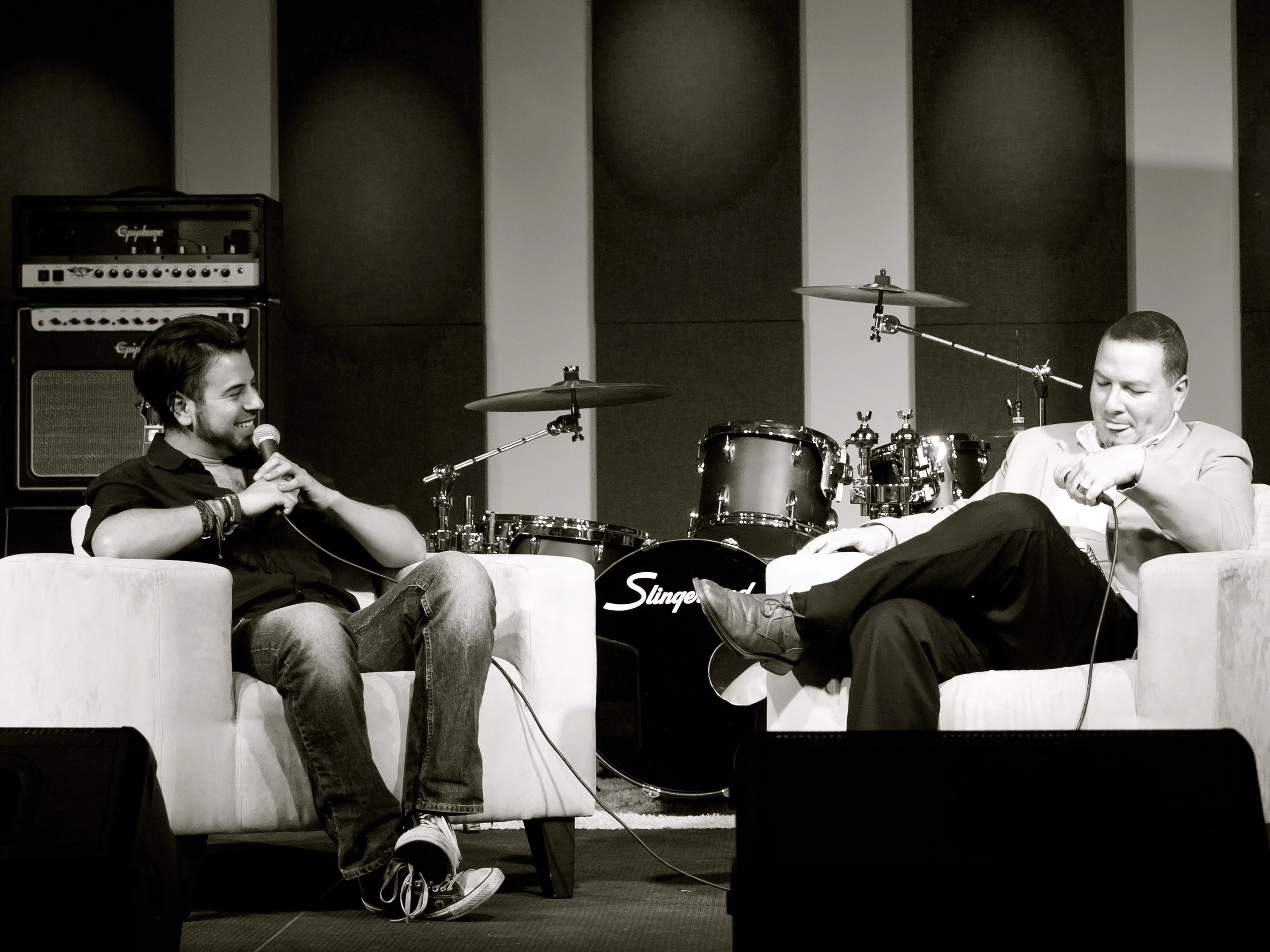 Julián De La Chica & Kike Posada Photo Courtesy by Gibson